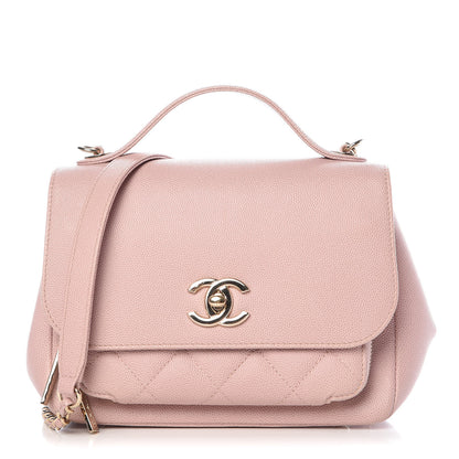 Chanel Caviar Quilted Small Business Affinity Flap Light Pink 1 of 9