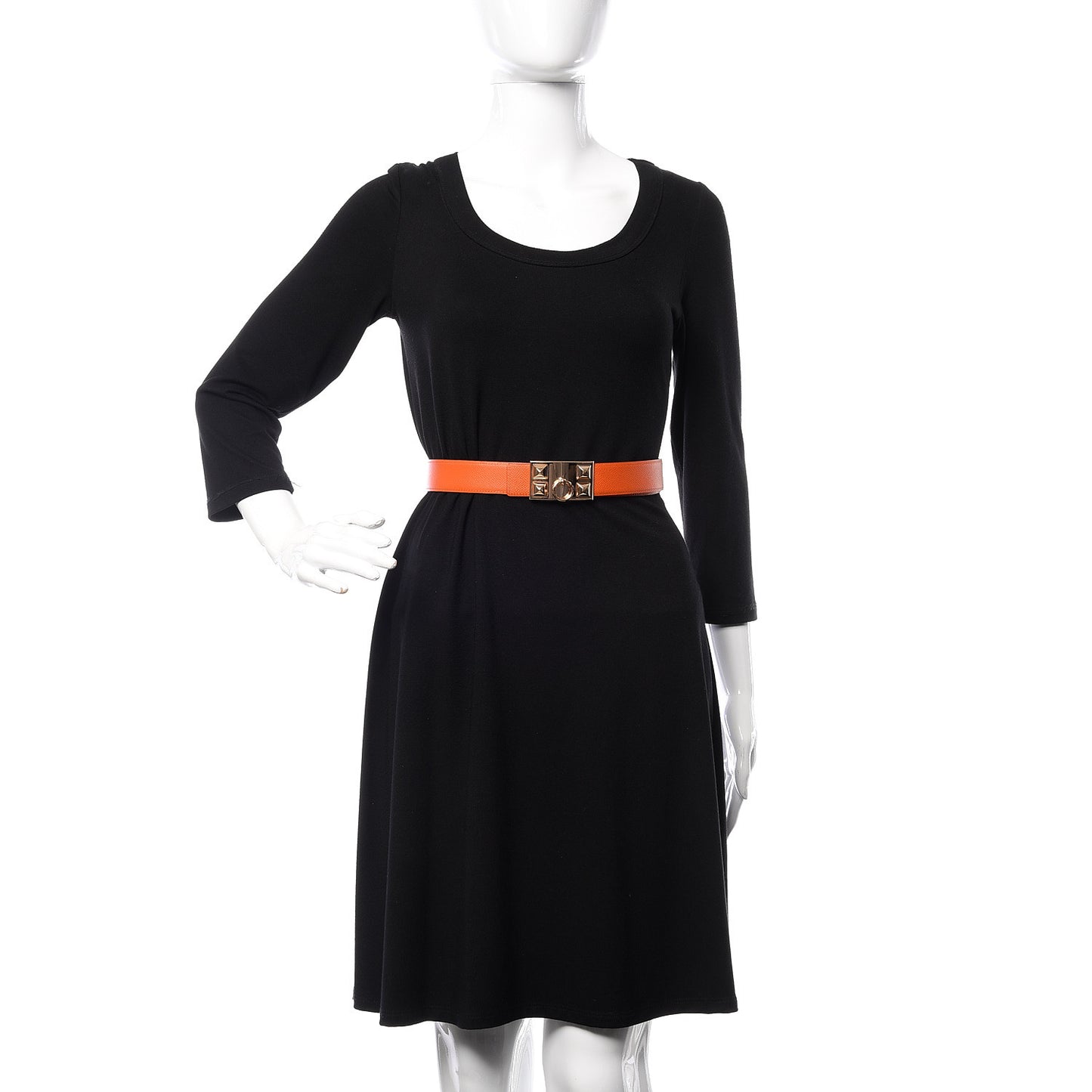Epsom Swift 32mm Collier De Chien CDC Belt 95 Orange White