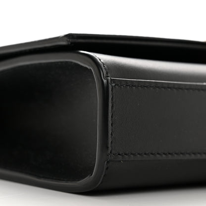 Saint Laurent Smooth Calfskin Small Classic Monogram Kate Tassel Chain Wallet Black 10 of 11