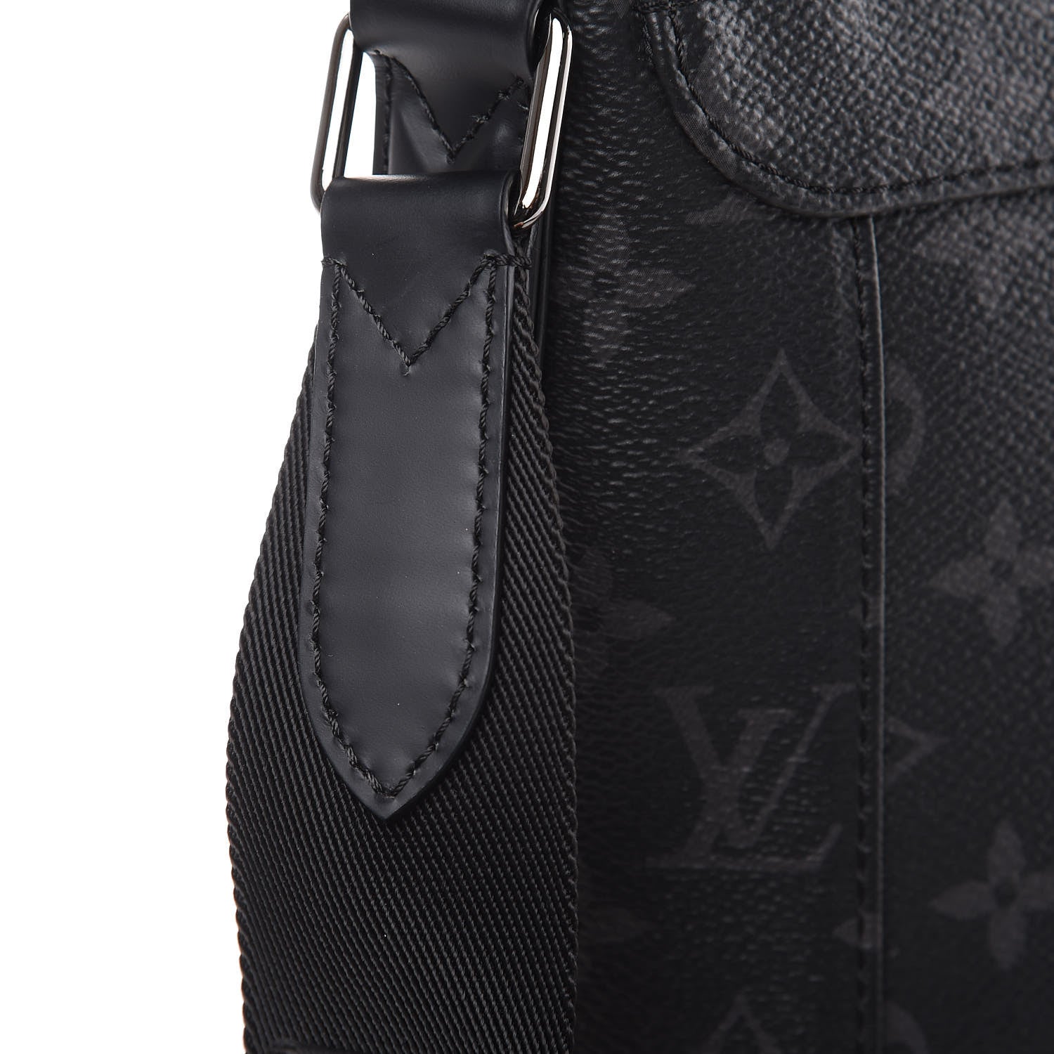 Louis Vuitton Monogram Eclipse Explorer PM Black 8 of 11