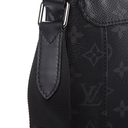 Louis Vuitton Monogram Eclipse Explorer PM Black 8 of 11