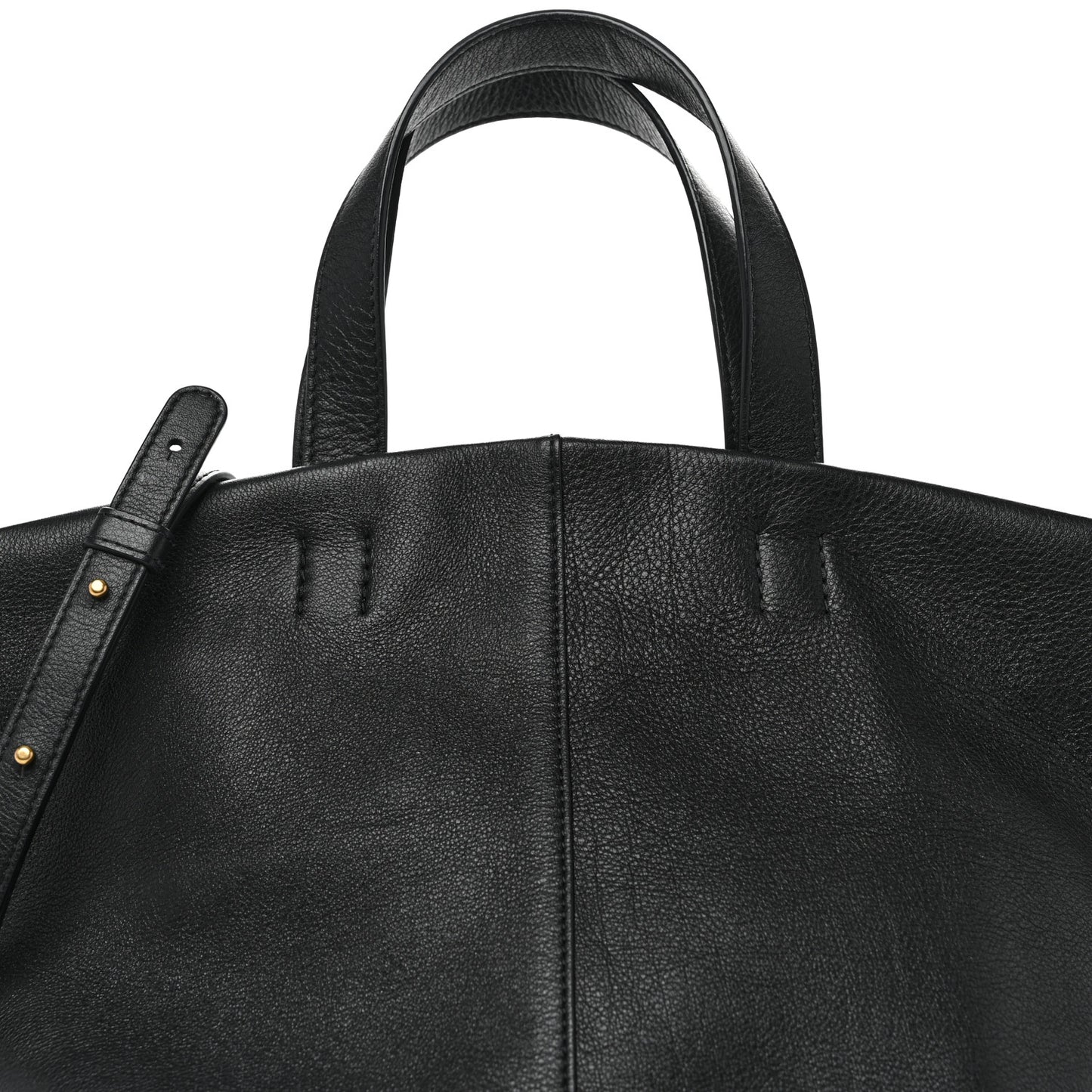 Calfskin Tulipano Bag Black