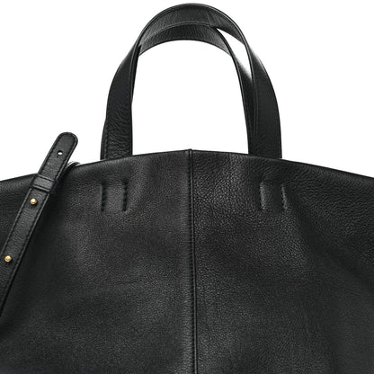 Mansur Gavriel Calfskin Tulipano Bag Black 7 of 9