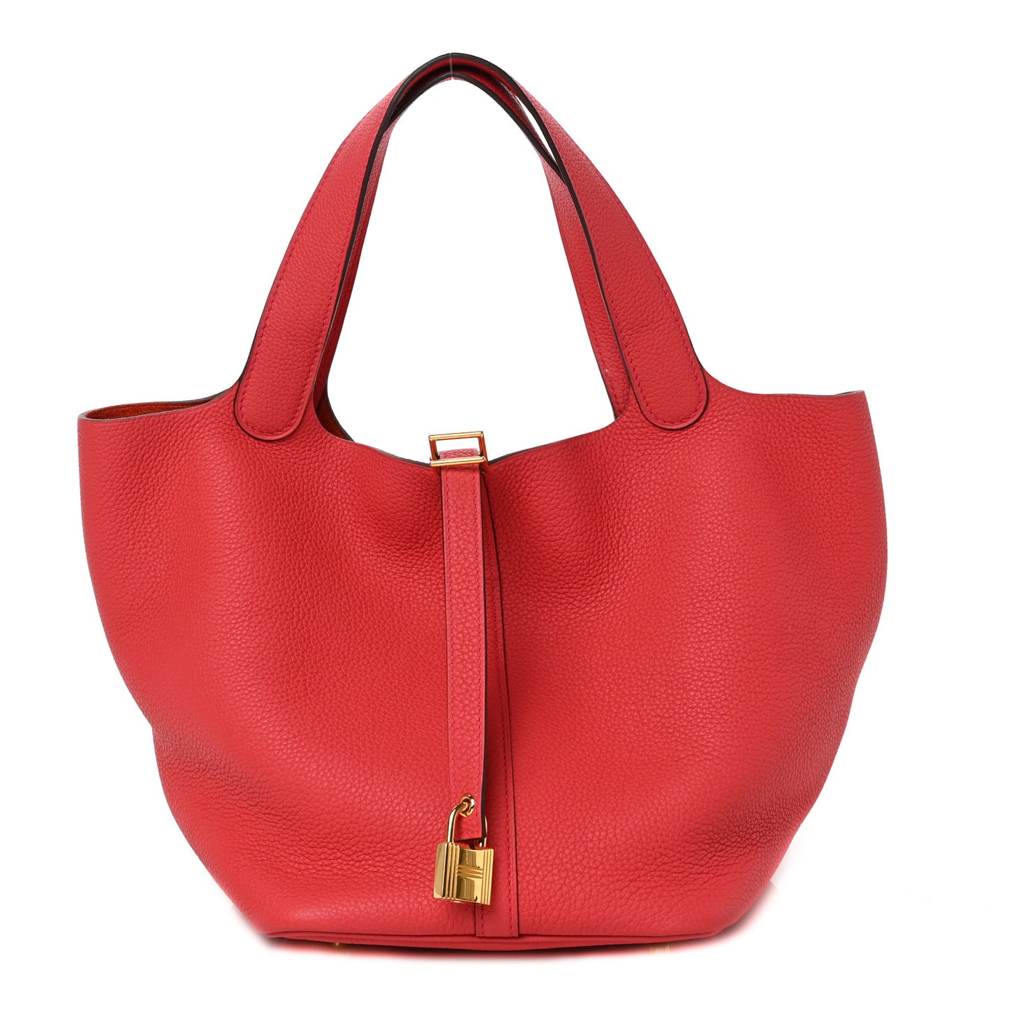 Taurillon Clemence Picotin Lock 22 MM Rouge de Coeur