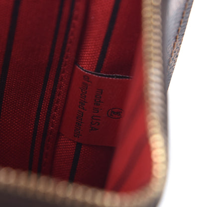 Louis Vuitton Damier Ebene Neverfull MM GM Pochette 7 of 8