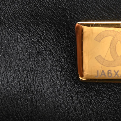 Chanel Caviar Chevron Quilted Small Boy Flap Black 7 of 10