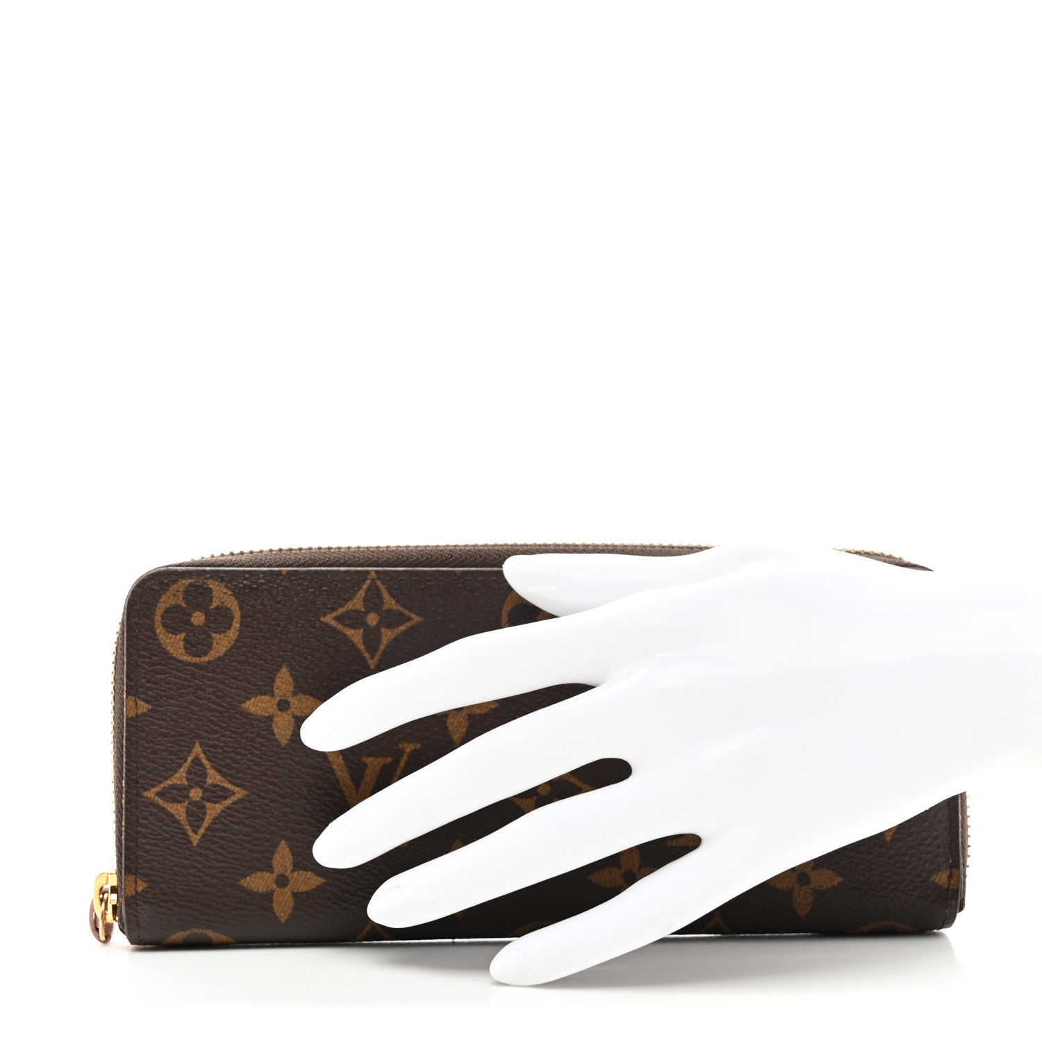 Louis Vuitton Monogram Clemence Wallet Rose Ballerine 2 of 7