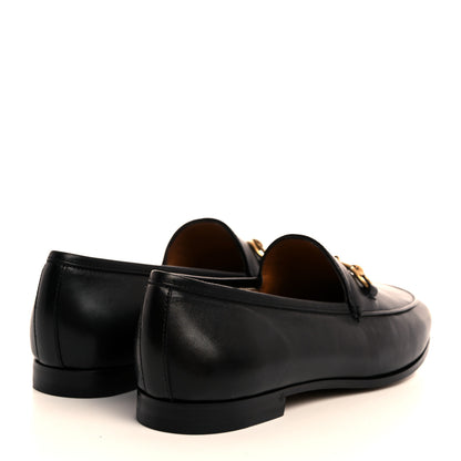 Gucci Calfskin Womens Jordaan Loafers 37 Black 4 of 8
