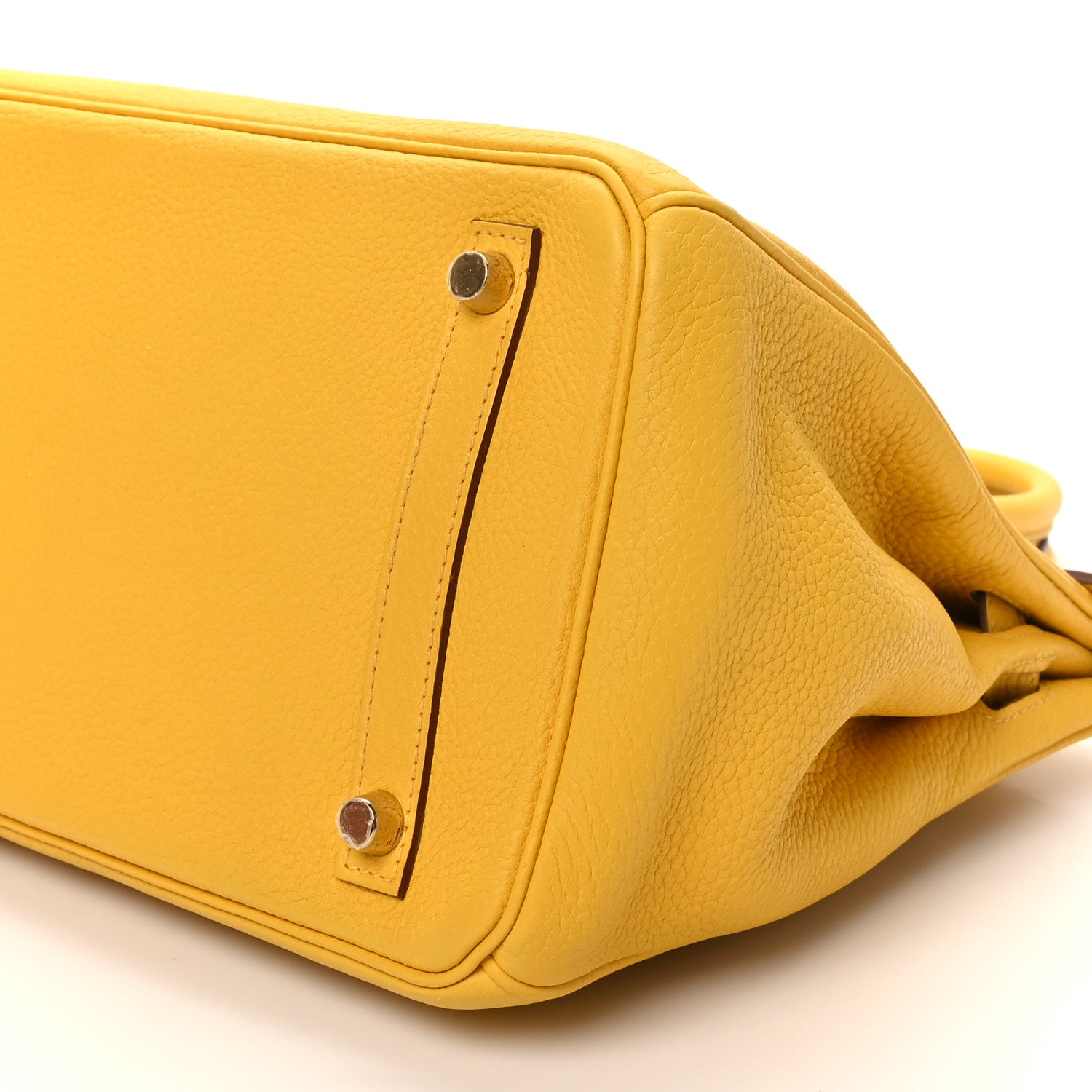 Hermes Togo BIRKIN 30 Jaune Ambre 10 of 10