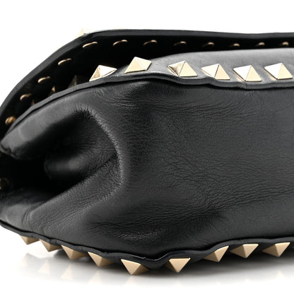 Valentino Garavani Calfskin Rockstud Belt Bag Black 9 of 13