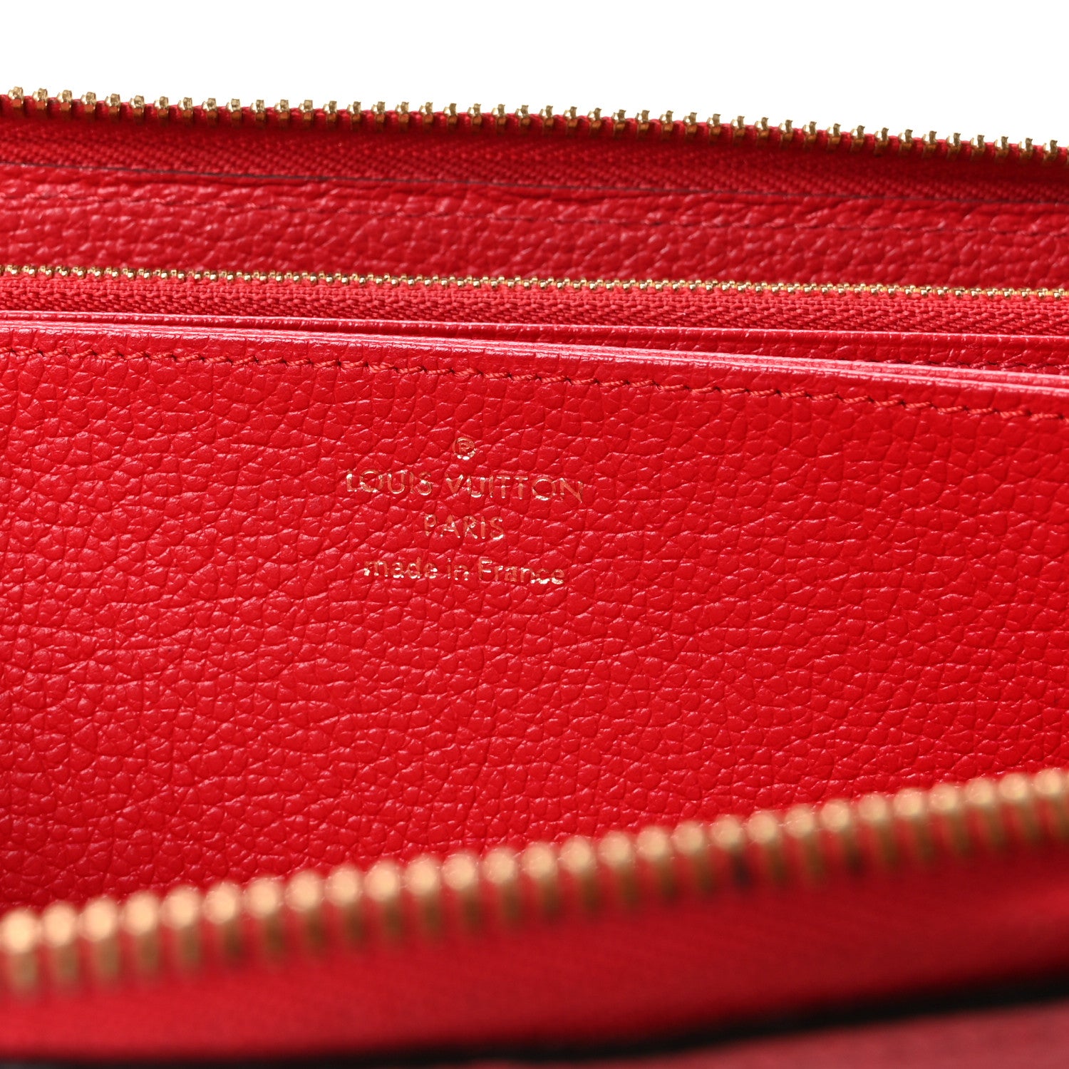 Louis Vuitton Empreinte Zippy Wallet Cherry 6 of 6