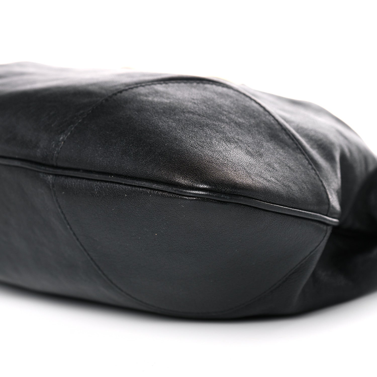Gucci Sakai Calfskin Horsebit 1955 Cinch Top Messenger Bag Black 11 of 12
