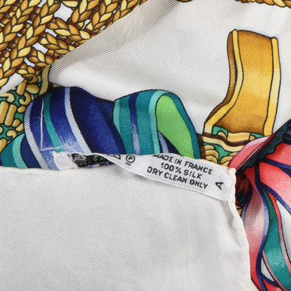 Hermes Silk Les Rubans Du Cheval Scarf 90 5 of 6
