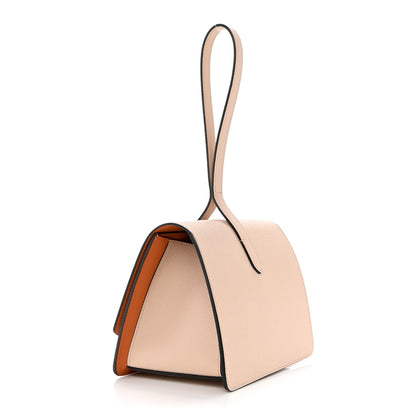 Moynat Carat Calfskin Madeleine Clutch Powder Peach 3 of 6