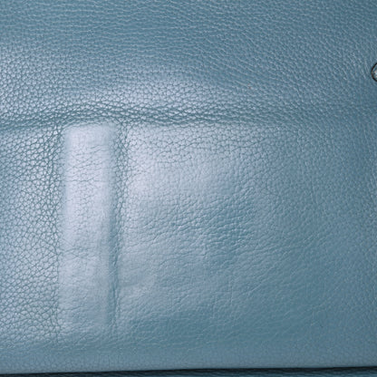 Hermes Taurillon Clemence Jypsiere 37 Blue Jean 8 of 15