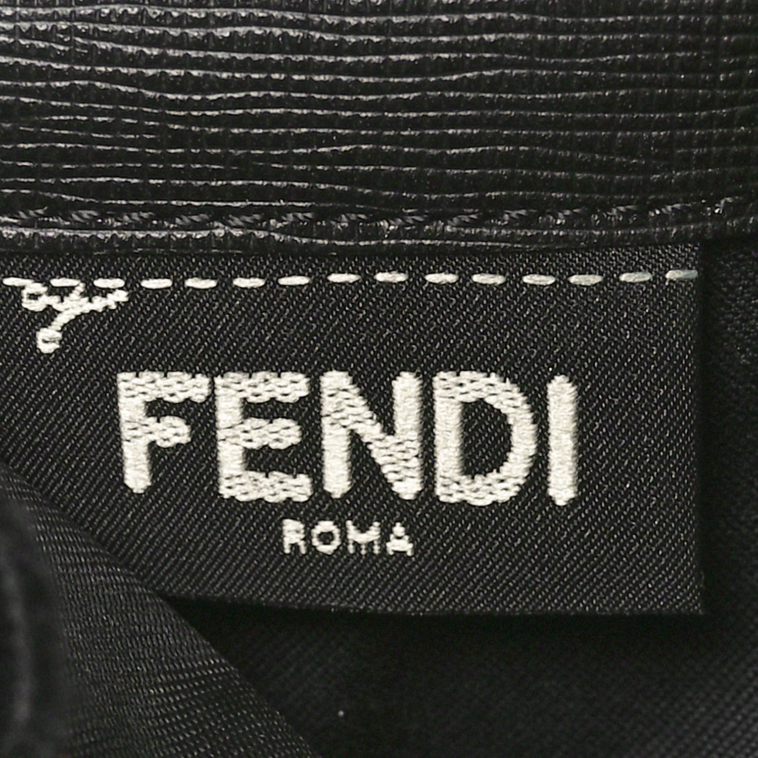 Fendi Vitello Elite Crystal Monster Eyes Simply Continental Wallet Black Cedro 6 of 10