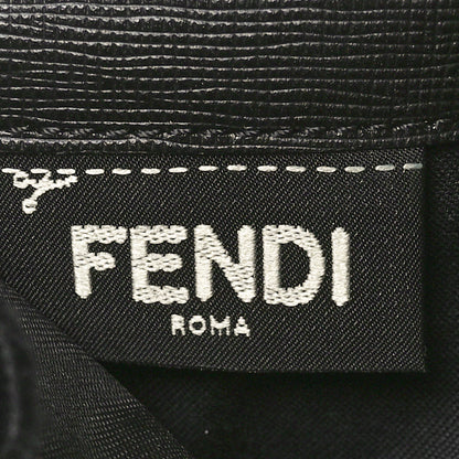 Fendi Vitello Elite Crystal Monster Eyes Simply Continental Wallet Black Cedro 6 of 10