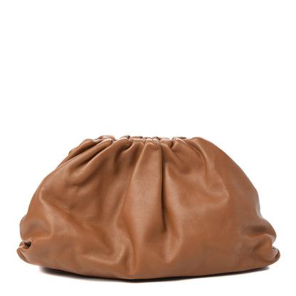 Bottega Veneta Smooth Butter Calf The Pouch Oversized Clutch Cammello 1 of 11