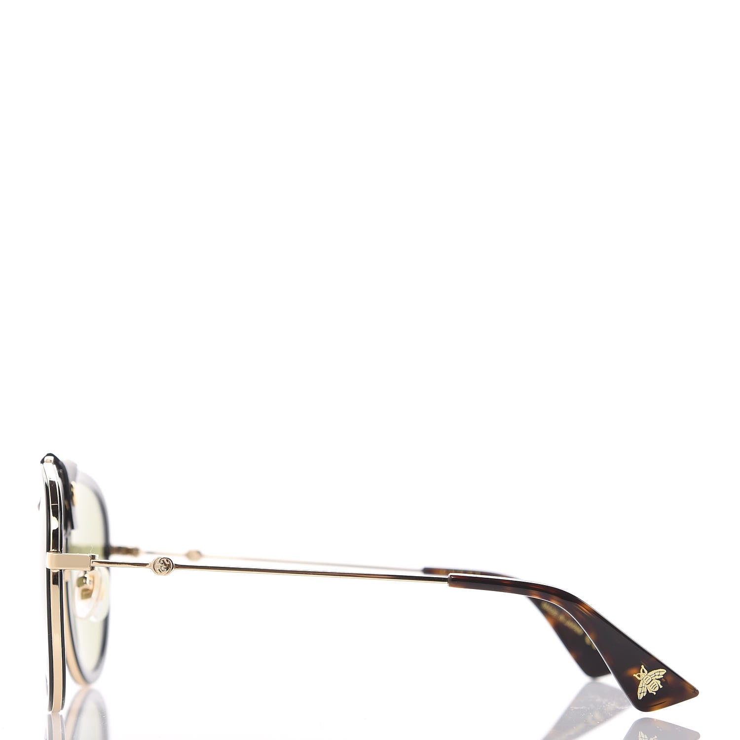 Gucci Aviator Sunglasses GG0062S Black 2 of 6