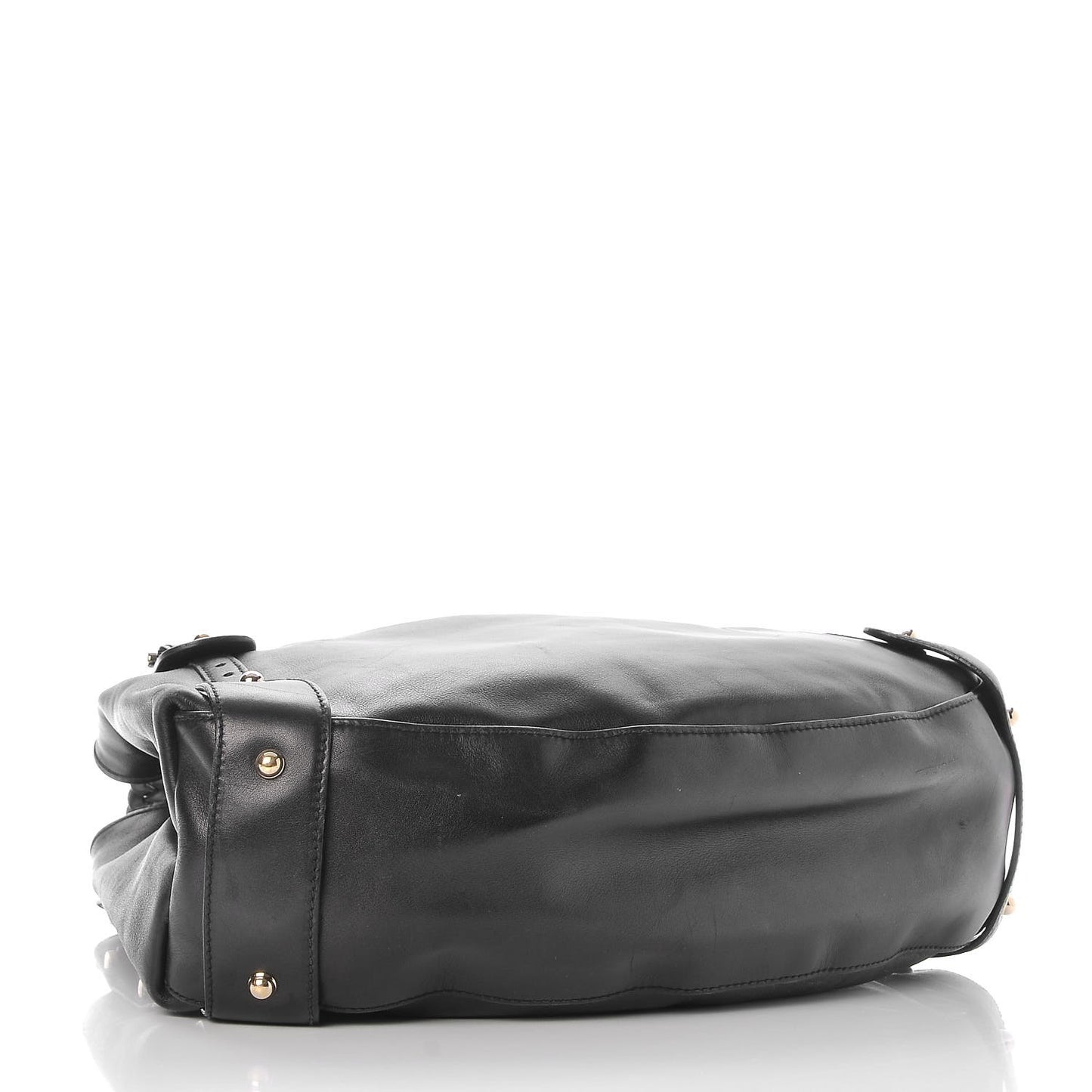 Calfskin Medium Pelham Shoulder Bag Black