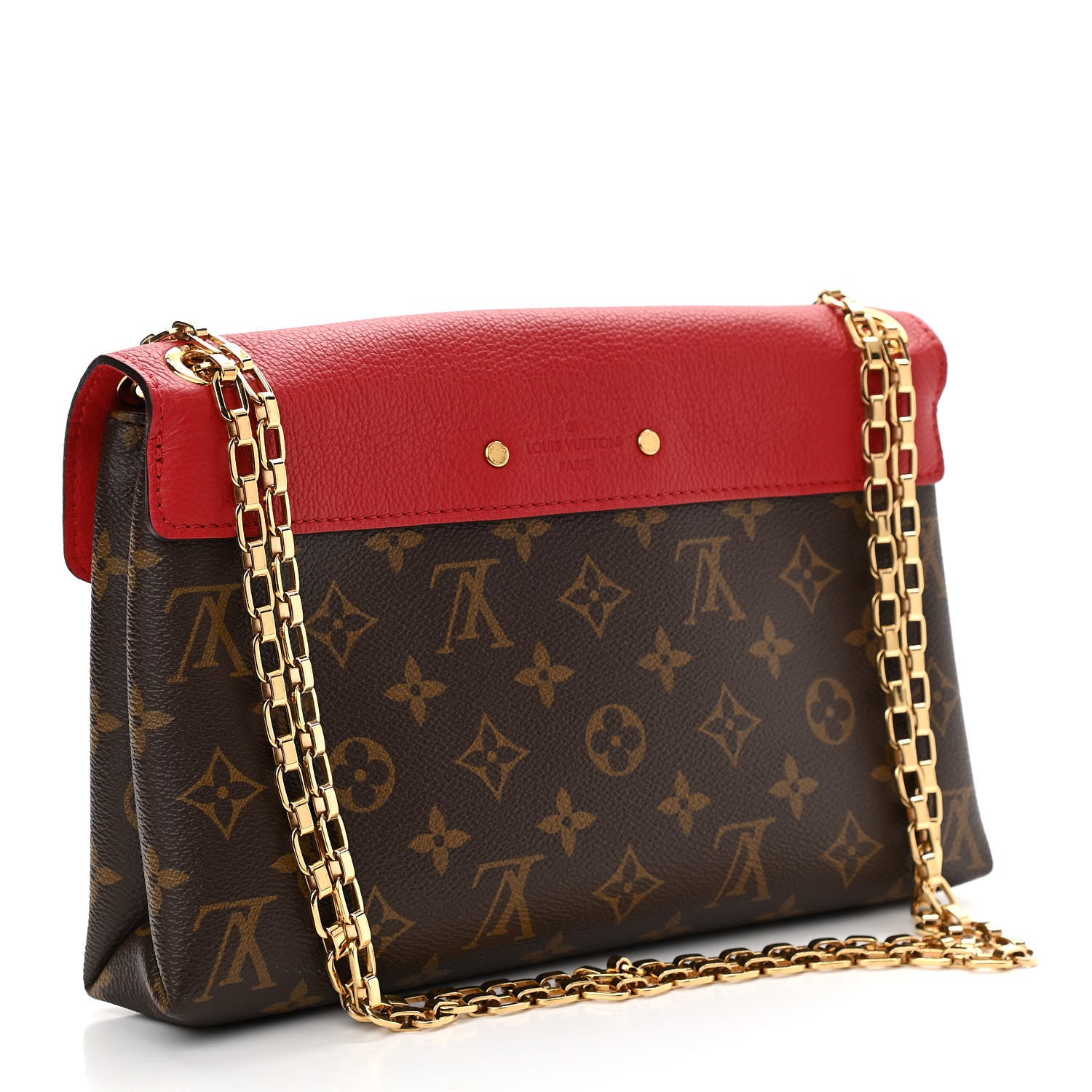 Louis Vuitton Monogram Pallas Chain Cherry 3 of 11