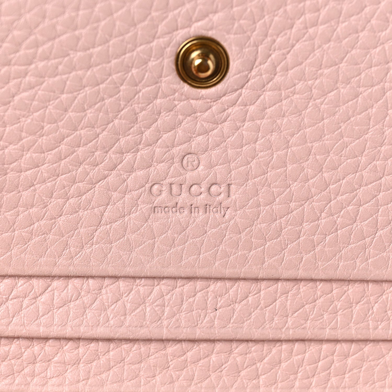 Gucci Cellarius Calfskin Blind for Love Animalier Card Case Perfect Pink 6 of 7