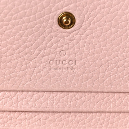 Gucci Cellarius Calfskin Blind for Love Animalier Card Case Perfect Pink 6 of 7