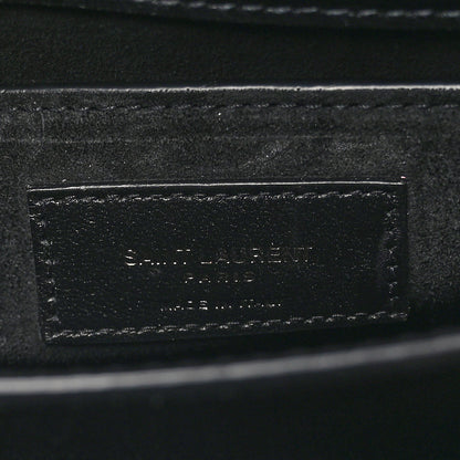 Saint Laurent SAINT LAURENT Calfskin Medium Monogram Monochrome Sunset Black 6 of 9