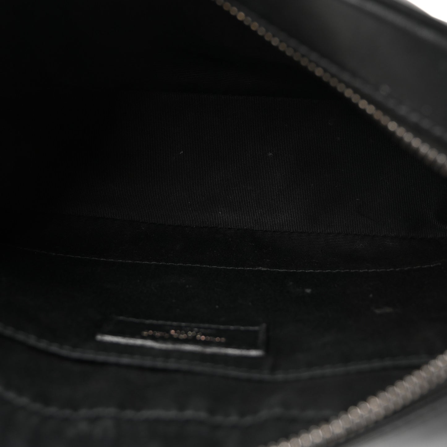Calfskin Matelasse Monogram Monochrome Lou Camera Bag Black