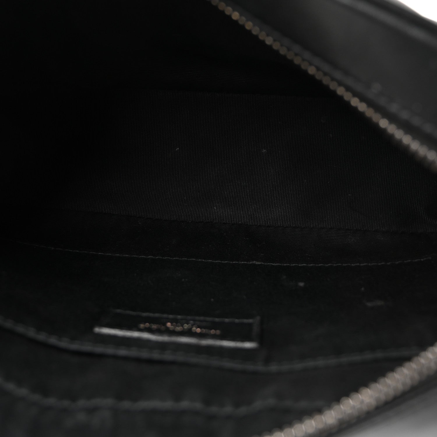 Saint Laurent Calfskin Matelasse Monogram Monochrome Lou Camera Bag Black 5 of 9