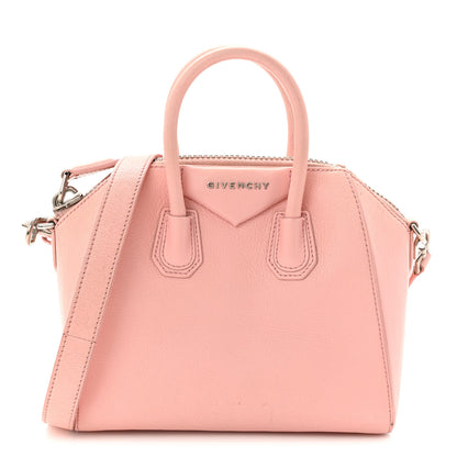 Givenchy Sugar Goatskin Mini Antigona Bright Pink 1 of 18