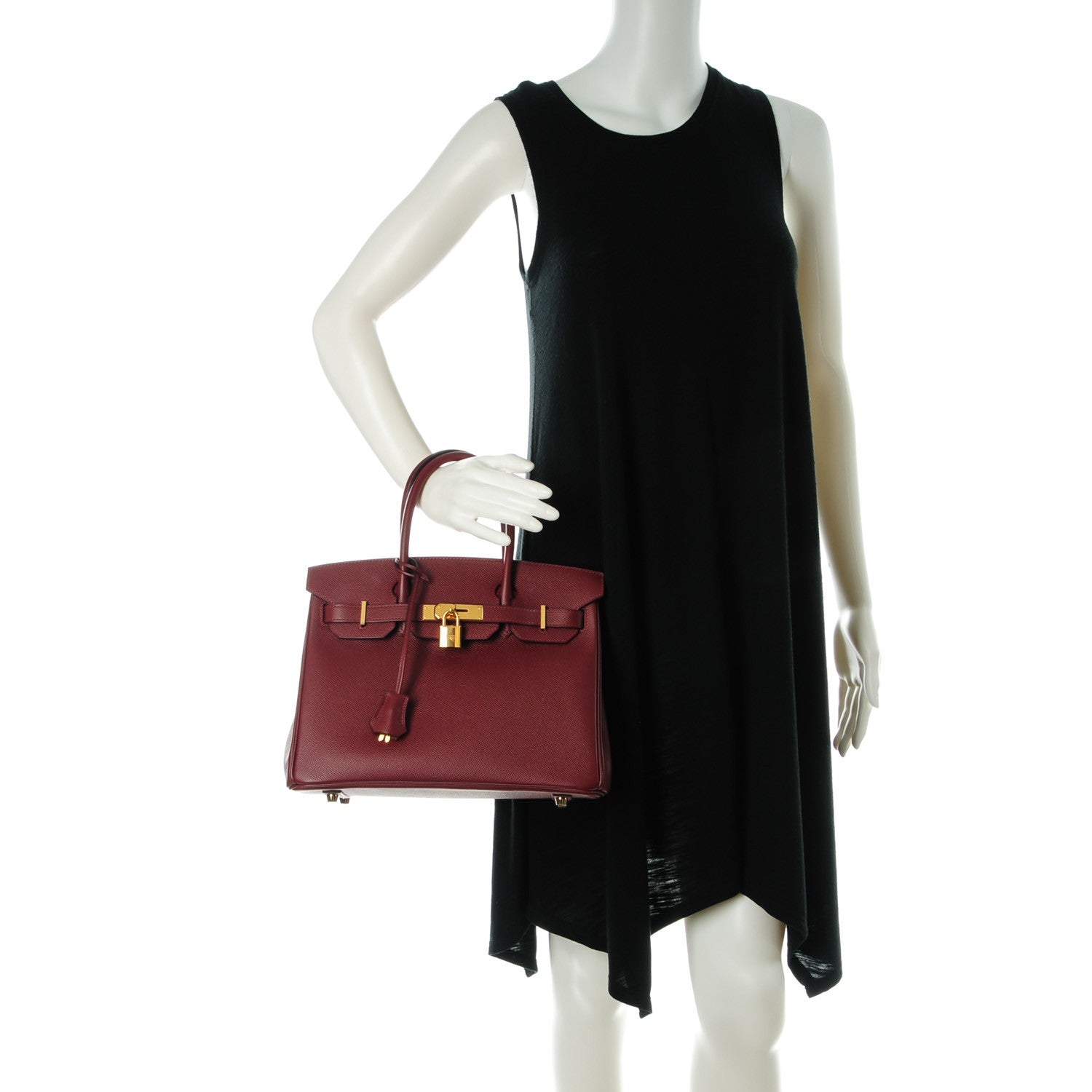 Hermes Epsom Birkin 30 Rouge H 2 of 26