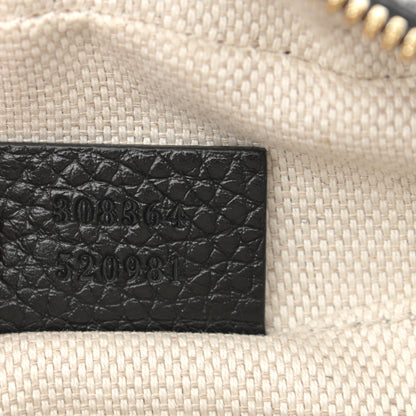 Gucci Pebbled Calfskin Small Soho Disco Bag Black 7 of 12