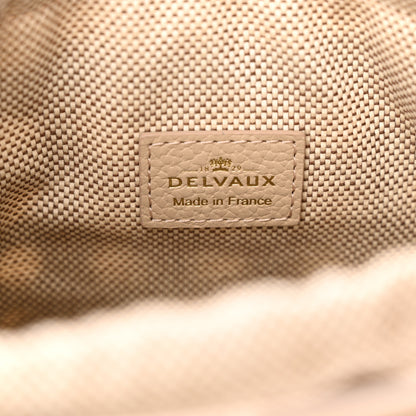Delvaux Taurillon Soft Mini Airess Pin Bucket Sirocco 6 of 9
