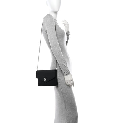 Louis Vuitton Soft Calfskin My Lockme Pochette Black 2 of 11