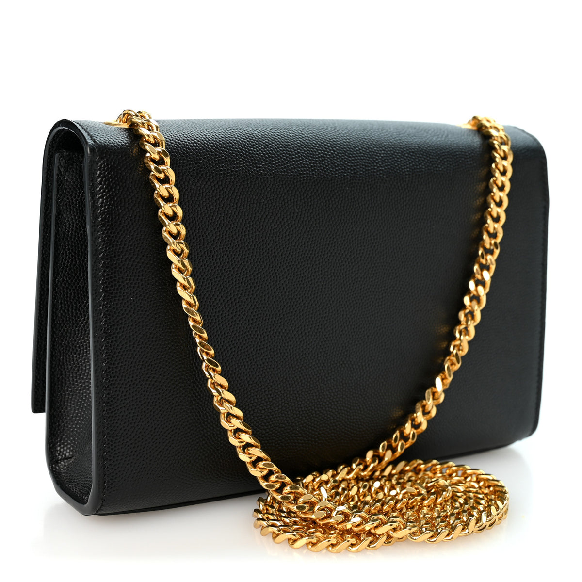 Grain De Poudre Small Monogram Kate Satchel Black