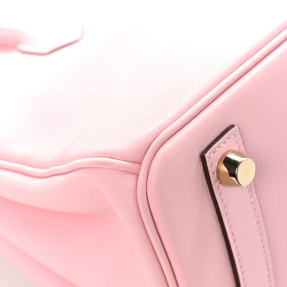 Hermes Swift Birkin 25 Rose Sakura 10 of 13