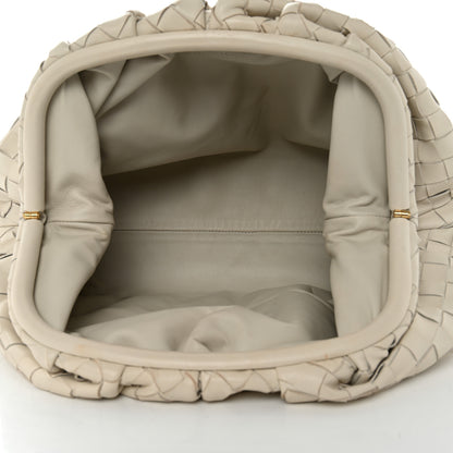 Bottega Veneta Nappa Maxi Intrecciato The Pouch Oversized Clutch Plaster 10 of 12