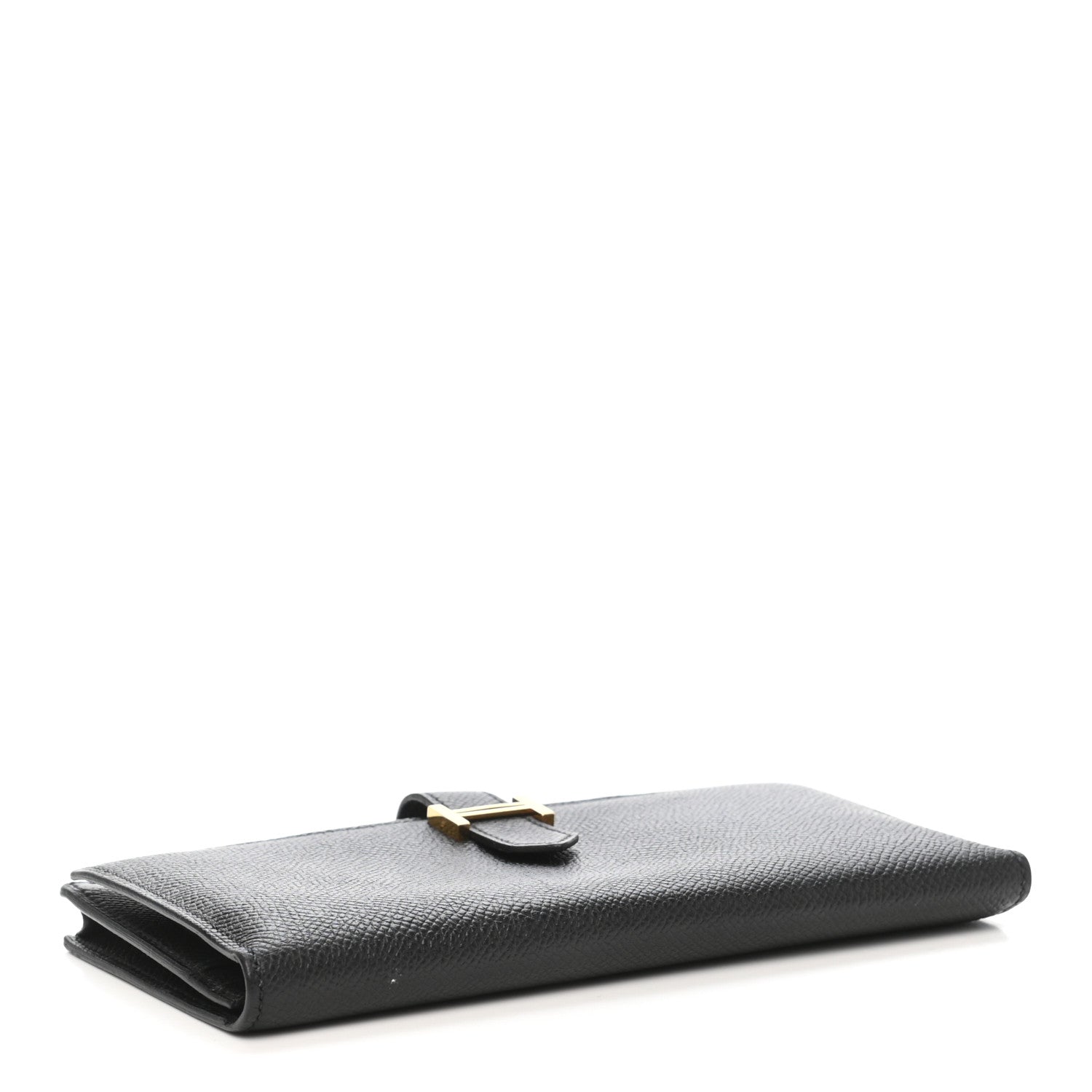 Hermes Epsom Bearn Gusset Wallet Black 4 of 7