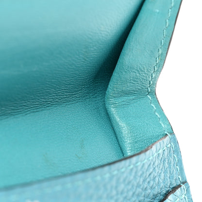 Hermes Evercolor Dogon Card Case Malachite 8 of 16