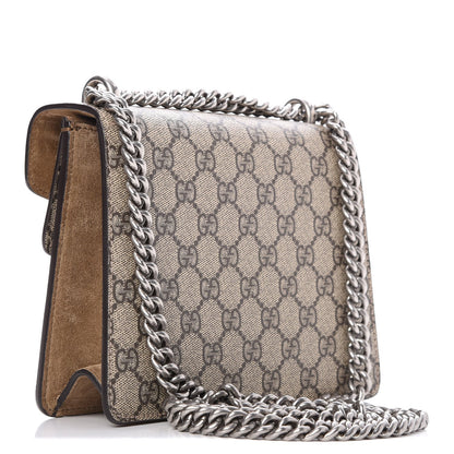 Gucci GG Supreme Monogram Mini Dionysus Shoulder Bag Taupe 3 of 8