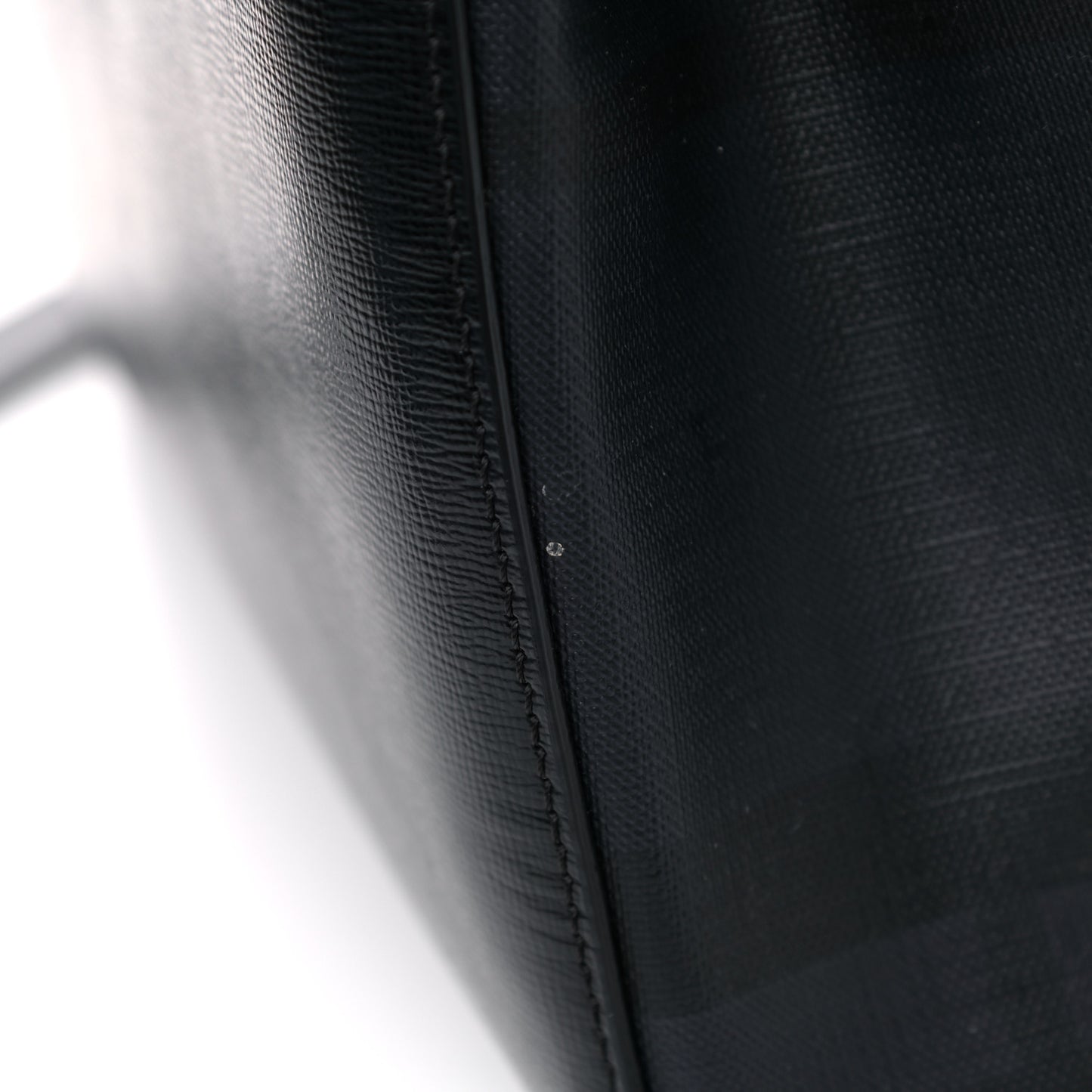 Calfskin Bermondsey Business Briefcase Black