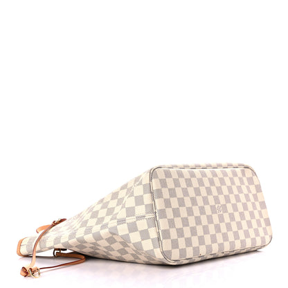 Louis Vuitton Damier Azur Neo Neverfull MM Rose Ballerine 5 of 22