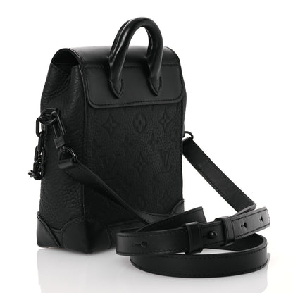 Louis Vuitton Taurillon Monogram Nano Steamer Black 3 of 12