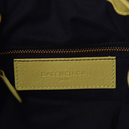 Balenciaga Agneau Giant 12 Gold Hardware Mini Pompon Jaune Poussin 8 of 9