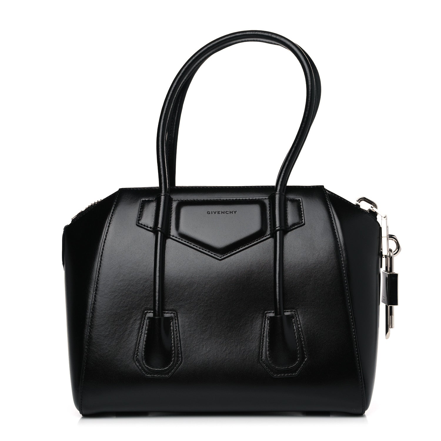 Givenchy Box Calfskin Medium Lock Antigona Black 1 of 13