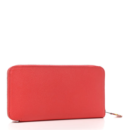 Hermes Epsom Silk'In Wallet Rose Jaipur 3 of 8