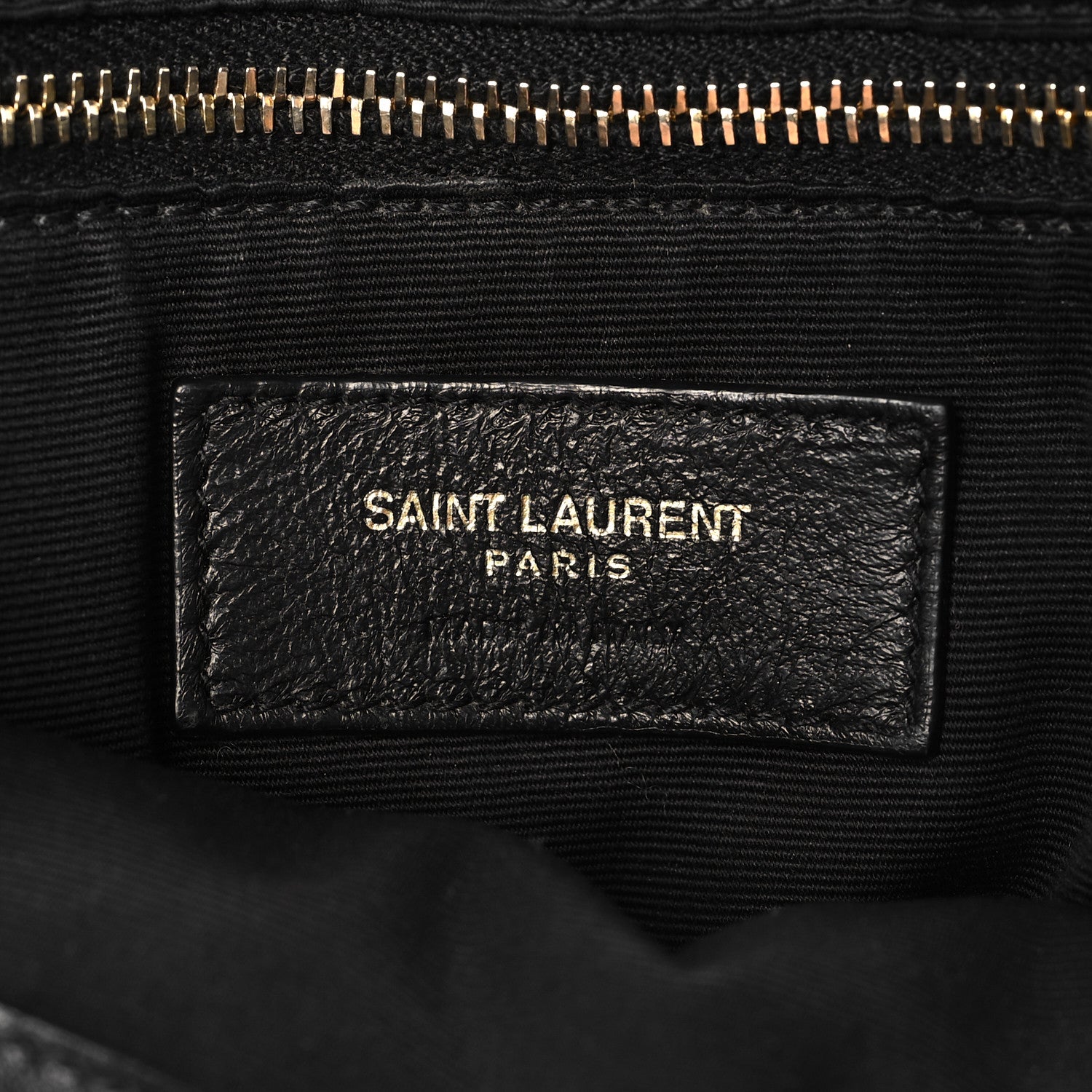 Saint Laurent Calfskin Y Quilted Monogram Large Loulou Chain Satchel Black 7 of 13