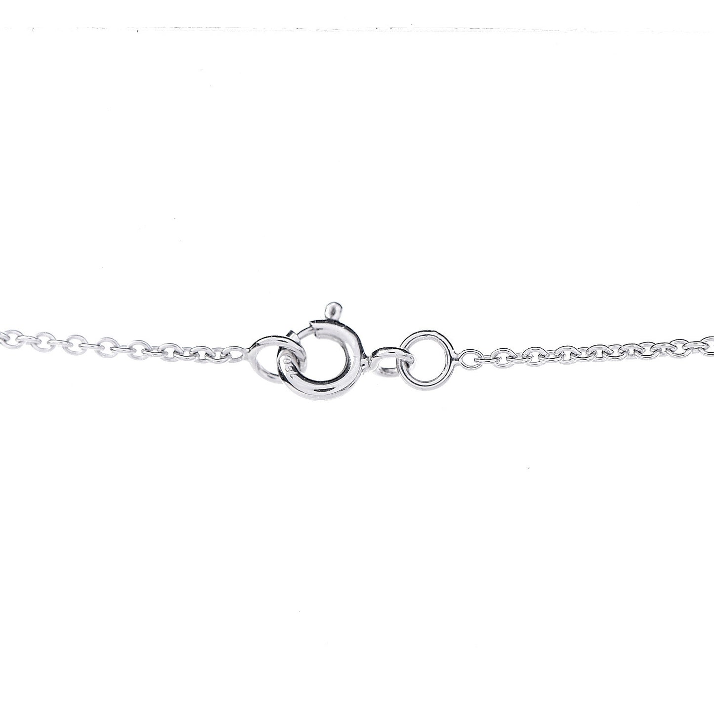 18K White Gold Diamond Finesse Pendant Necklace
