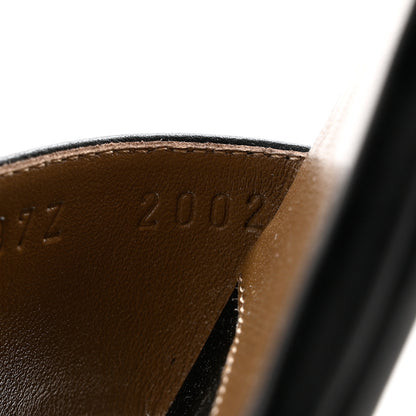 Hermes Heritage Calfskin Baia Sandals 37 Black 7 of 10